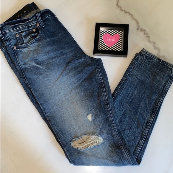 🔥PacSun Medium Indigo Stacked Skinny Jeans - Picture 9 of 10